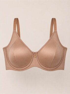 Ashley Graham Rose Gold Unpadded Unlined Underwire Bra size 40DD Lingerie